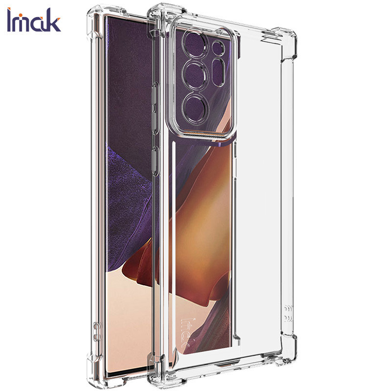 Para Samsung Note 20 Ultra Capinha IMAK UX-4 Série Moldura Reta Capa Macia Note20 5G