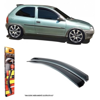 Calha de Chuva para Corsa Hatch 1994 a 2001 Pick-Up Corsa 1994 a 2003 2 Portas TG Poli 23002 em Oferta na Shopee