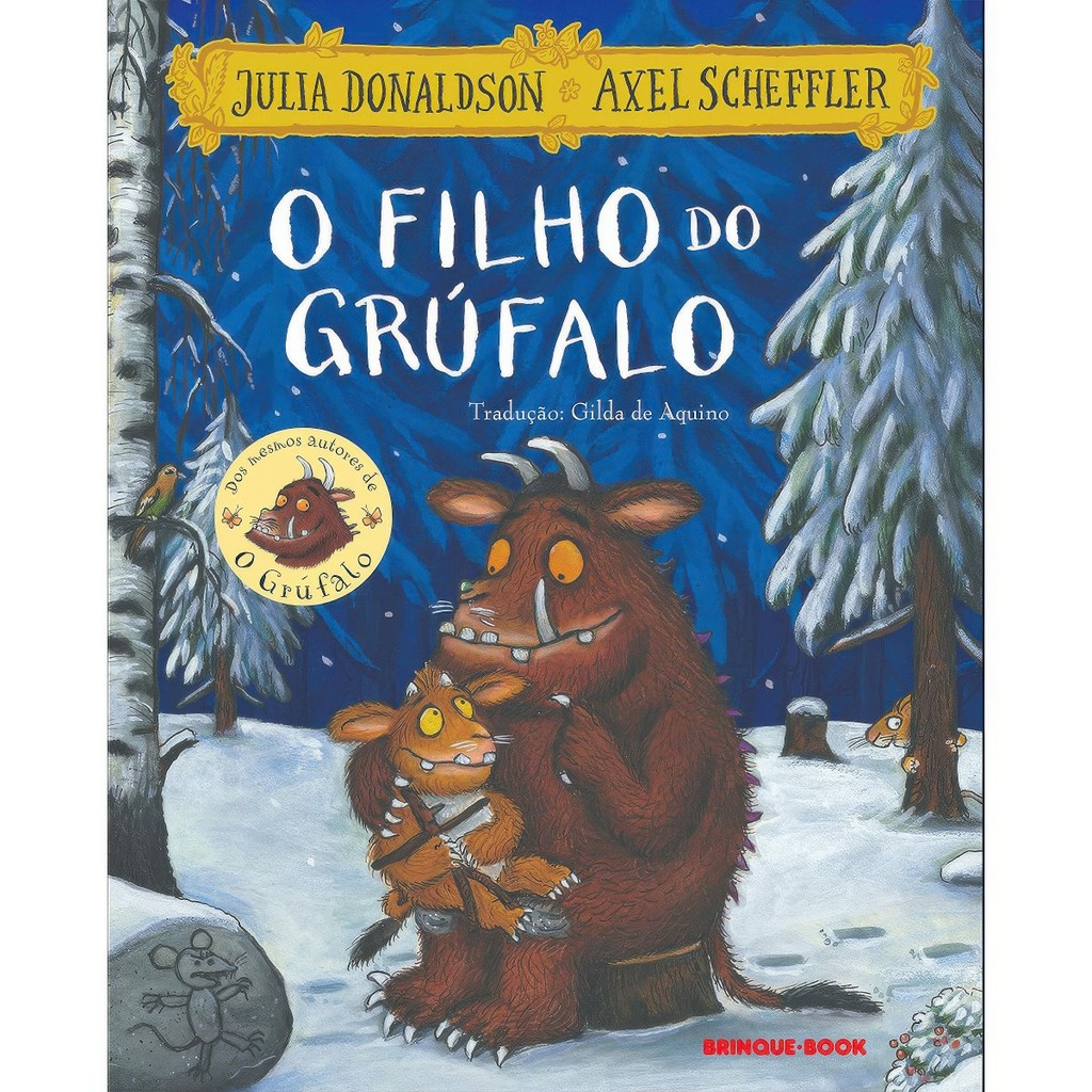 Livro O Filho do Grúfalo - Julia Donaldson | Brinque-Book