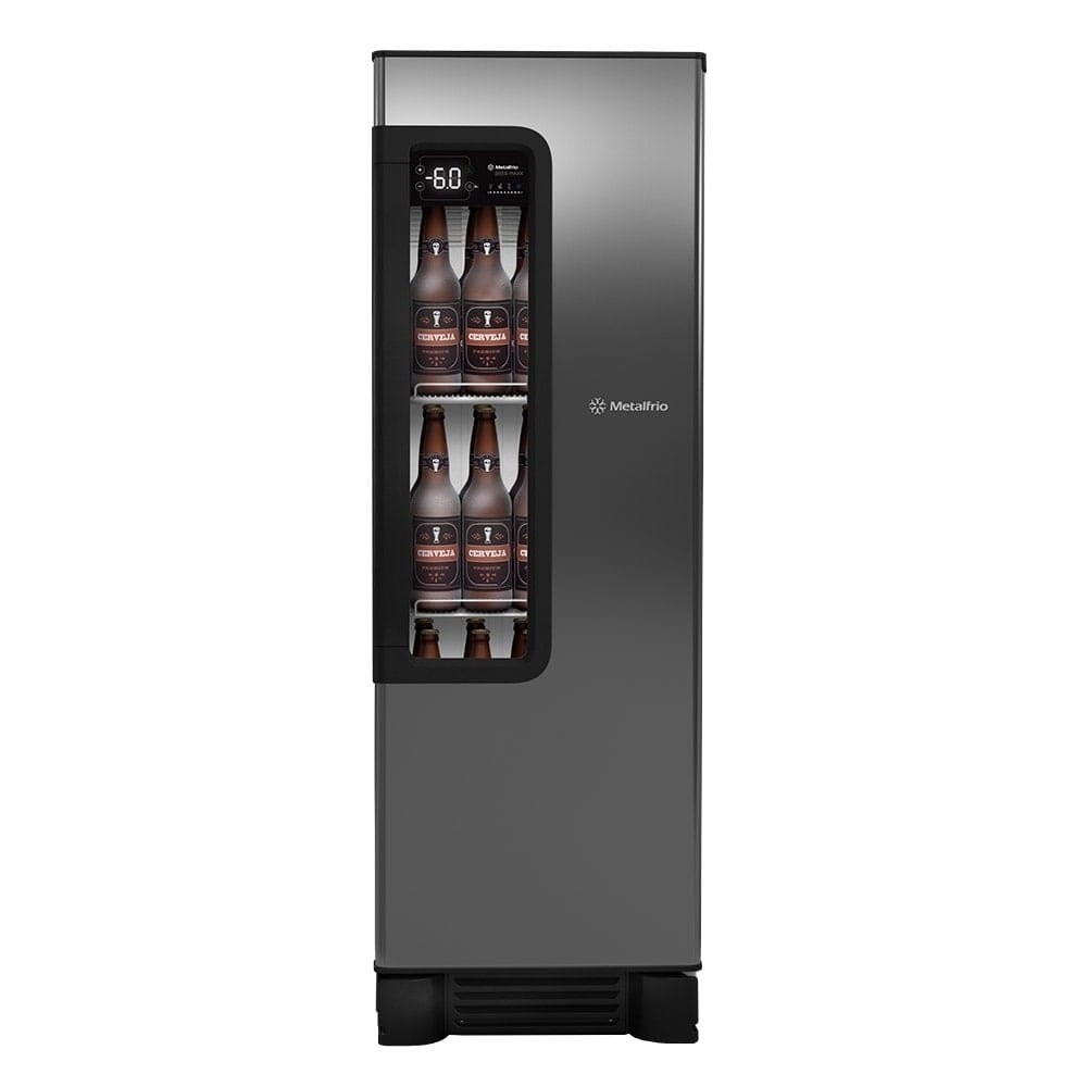 Cervejeira Metalfrio VN25TP 264 Litros Beer Maxx 250 | Inox - Home Appliances