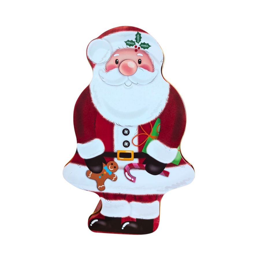 Lata de Metal de Natal - Papai Noel - 23,5cm - 1 unidade - Artlille - Rizzo - Home & Living