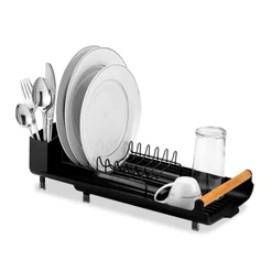 Escorredor de Louças Extensível Black Versátil Compacto, Sofisticado e Funcional - Arthi