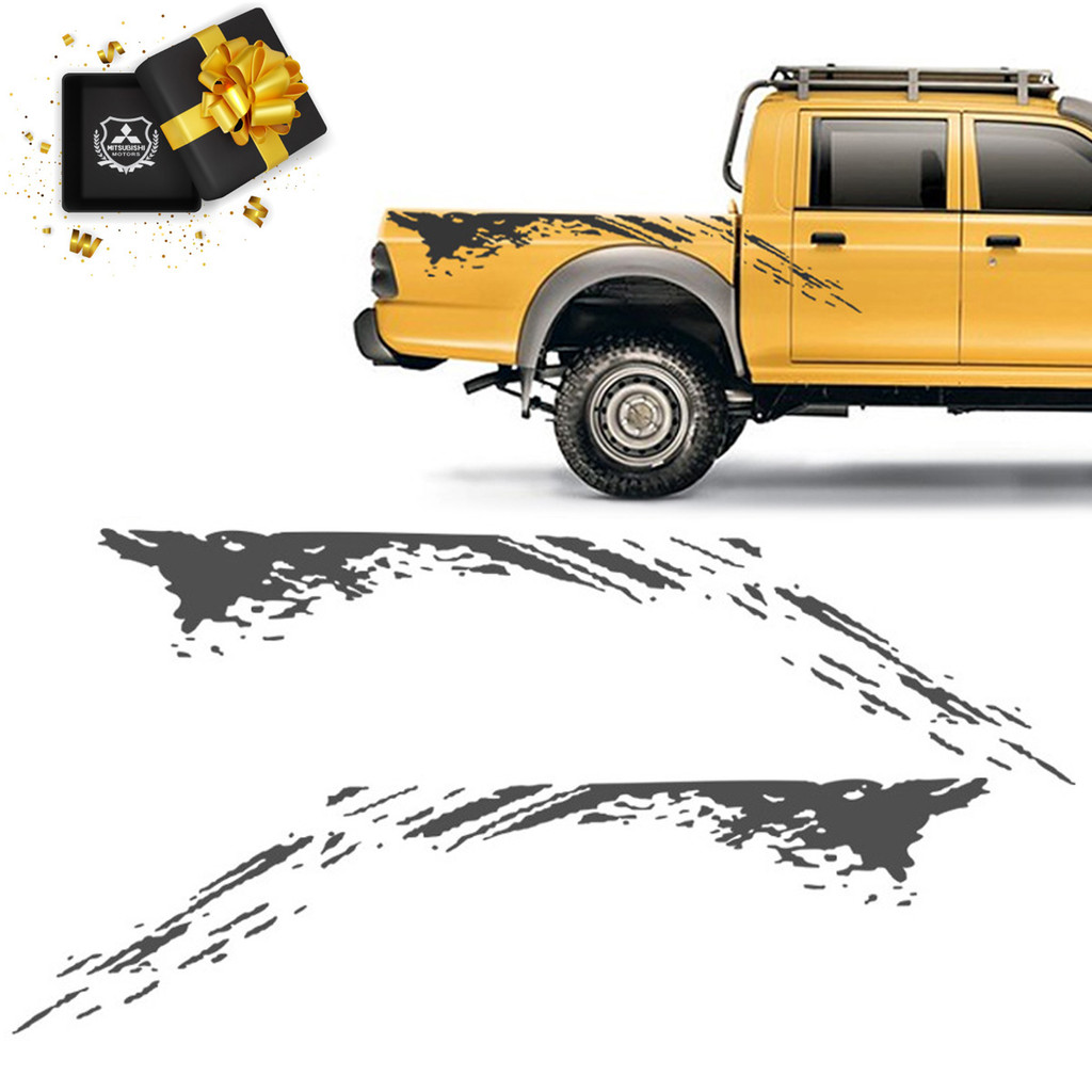 Kit Faixa L200 /12 Adesivo Lateral Decorativo Personalizado em Oferta na Shopee