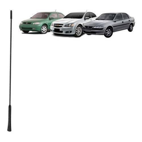 Haste Para Antena Omega Vectra Astra 98 A 06 Preto Plástico