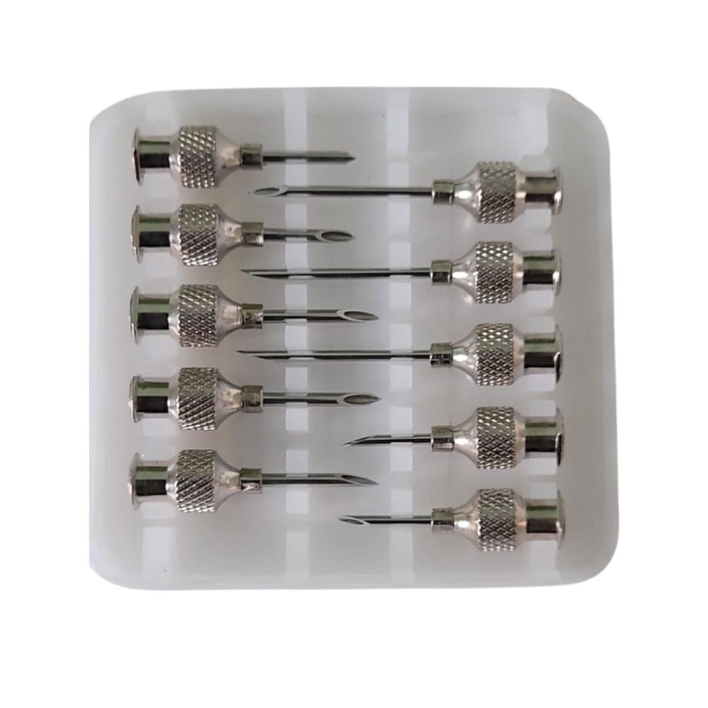 Agulha Para Vacinação Varias Medidas kit com 10un