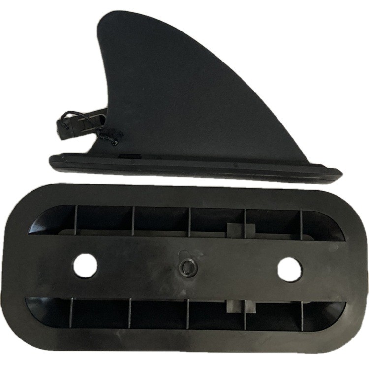 Novo conjunto de leme de cauda de prancha de surf de caiaque inflável barbatana de cauda 13 cm tipo fivela de leme grand
