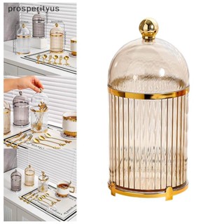 [prosperityus] Recipiente para armazenamento de garfos de frutas, tubo para armazenamento de colheres de café em Oferta na Shopee