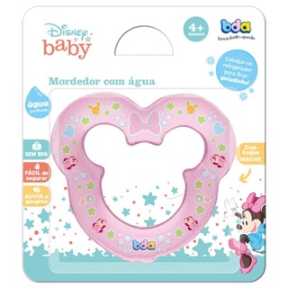 Mordedor Com Água Disney Baby Minnie Rosa 3308 - Toyster em Oferta na Shopee
