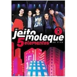 DVD JEITO MOLEQUE - 5 ELEMENTOS AO VIVO editora -