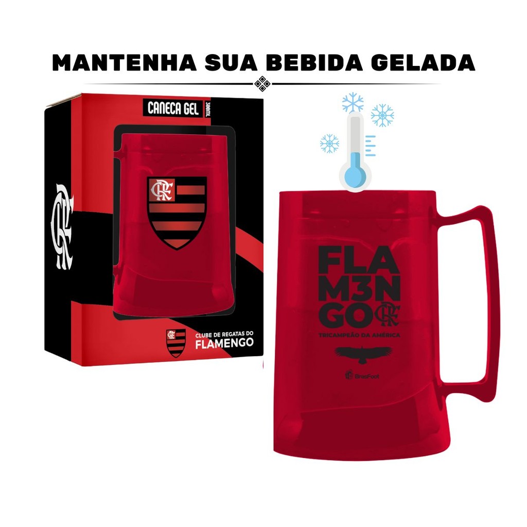 Caneca Gel Flamengo: Onde Comprar | BuscaProdutos
