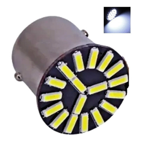 KIT 4 LAMPADA 18 LED CAMBUS BA15S 1 POLO P21 1156 BRANCO