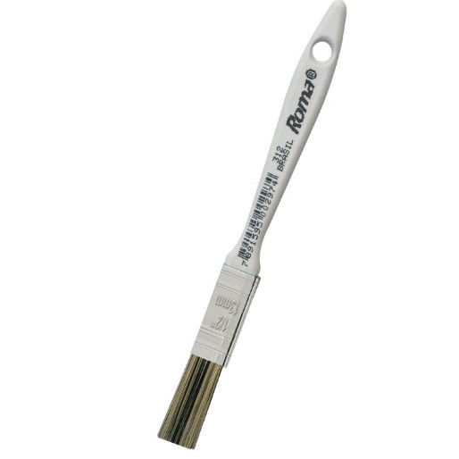 TRINCHA (PINCEL) 312 1/2 SINTETICA GRIS ROMA PROFISSIONAL