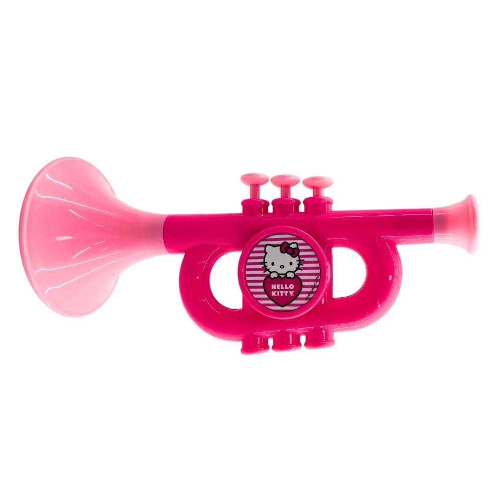 Instrumento Musical Infantil Hello Kitty - Trompete em Oferta na Shopee