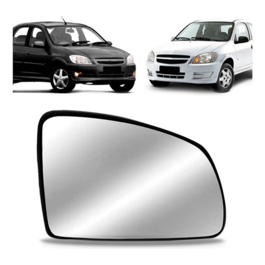 Lente Espelho Retrovisor Celta Prisma 06 07 08 09 10 11 2012 em Oferta na Shopee