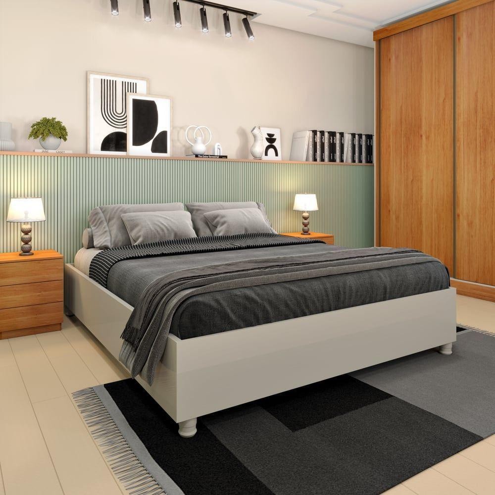 Cama Casal Monaco Tcil - Home & Living
