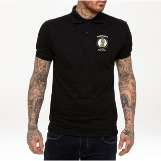 Engenharia Civil Camiseta Polo Unissex Malha Piquet em Oferta na Shopee
