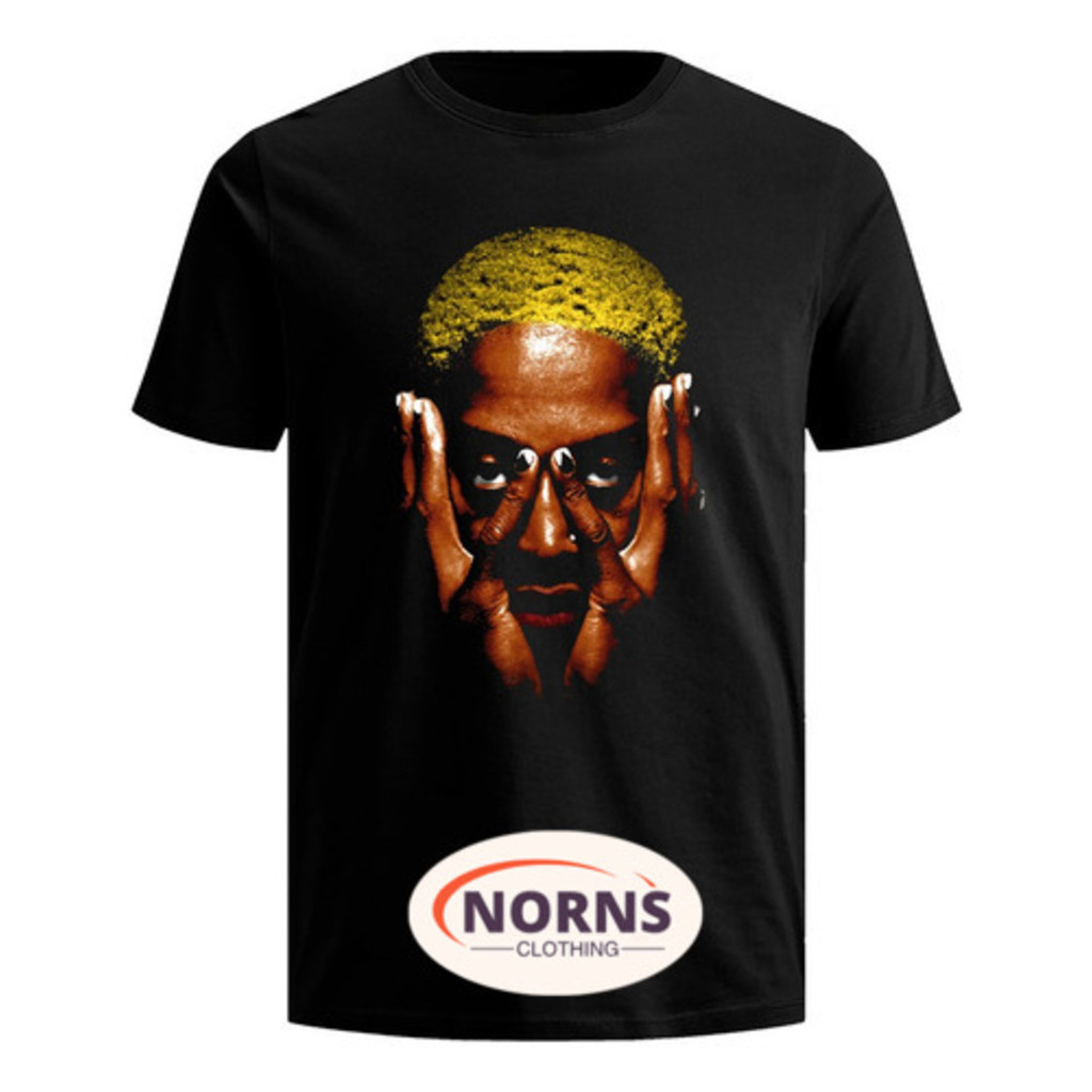 Camiseta Unissex Oversized Plus Size Feminina Masculina Unissex Dennis Rodman Streetwear Hip Hop Rap Rock Moda Casual