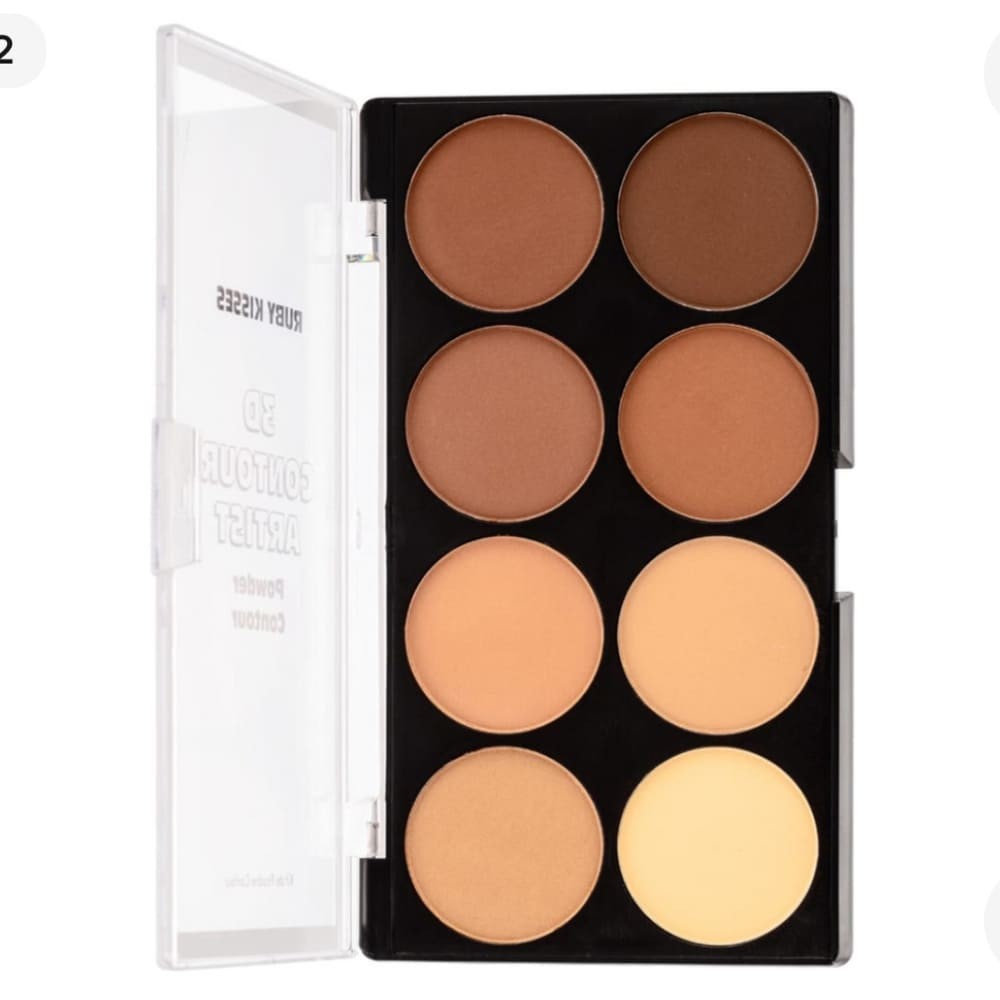 Paleta de Contorno em Pó 3D Contour Artist Powder - Ruby Kisses