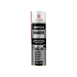 SPRAY GRAFITE SECO 300ML UNIPEGA