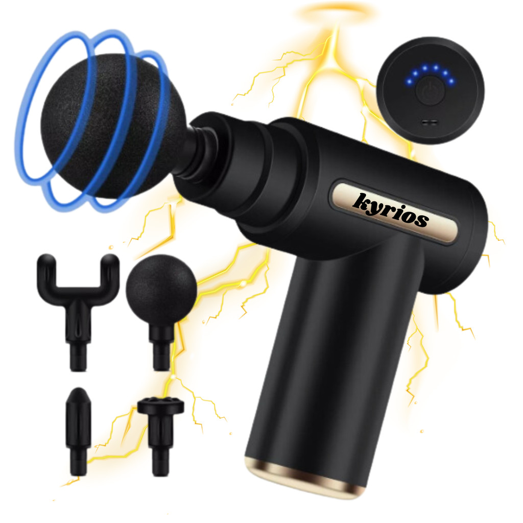 Massageador Elétrico Alta Frequência Profissional Muscular Massagem