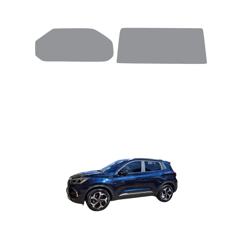 Película PPF Proteção Kit Velocímetro Multimídia Chery Tiggo 5x Sport 2024 2025 Transparente TPU Anti Risco