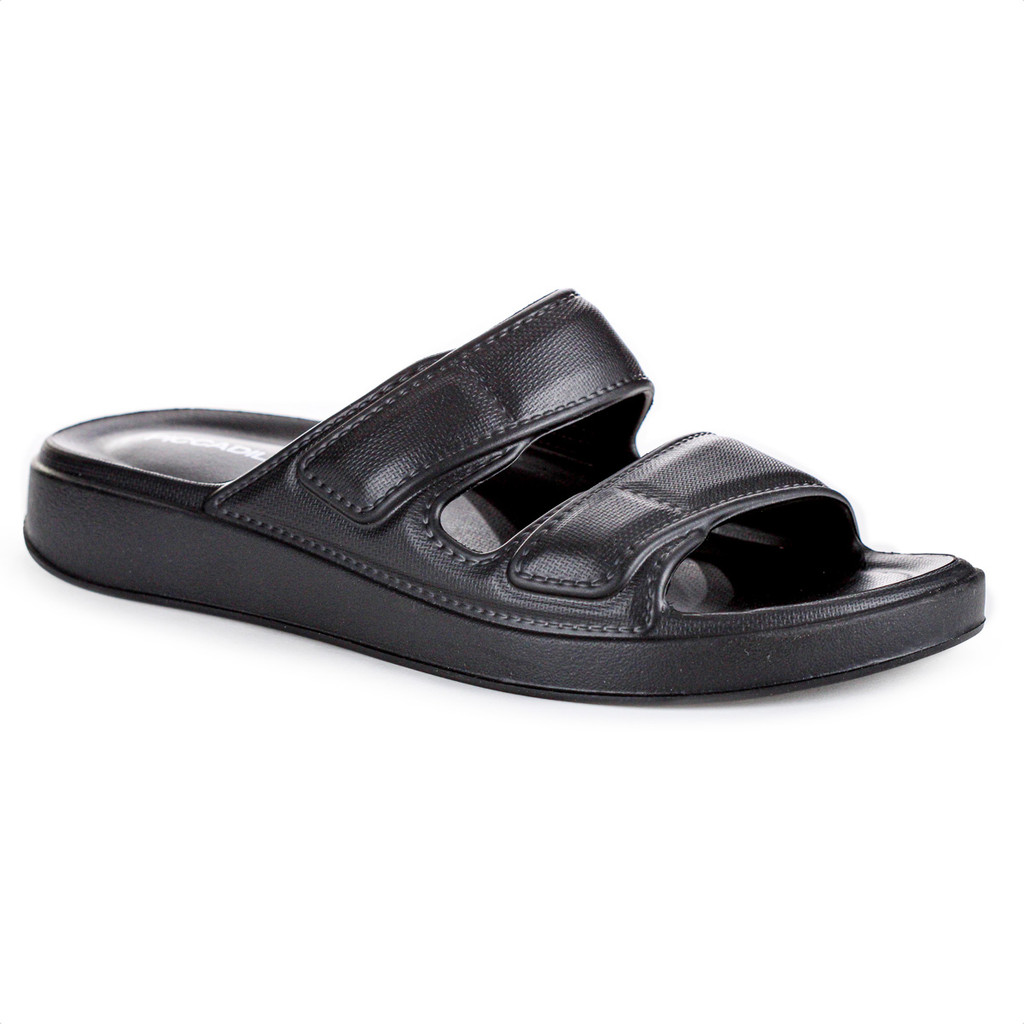 Chinelo Piccadilly Birken Eva Marshmallow Preto - Feminino em Oferta na Shopee