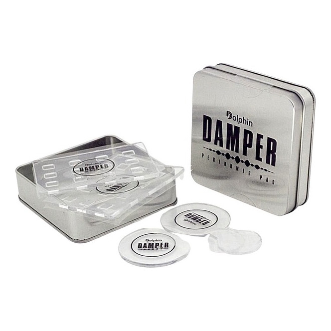 Abafador Gel Dolphin Para Tambores Colável Damper C/04unid