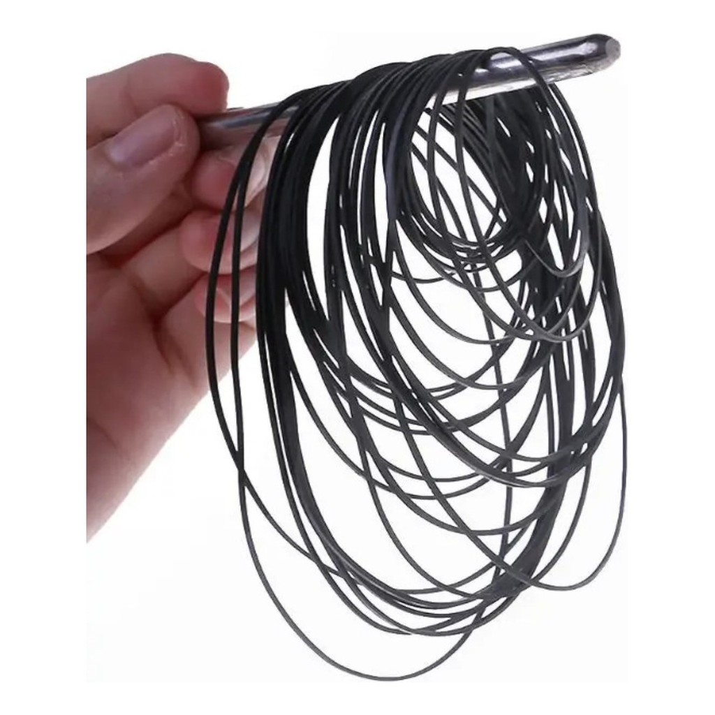 100pcs Universal Mix Cassette Correias Tape Cd Drive em Oferta na Shopee