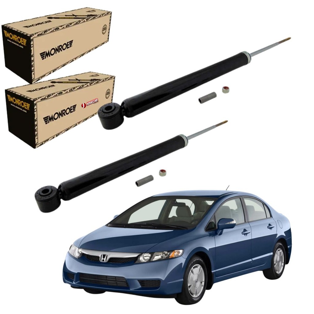 Par Amortecedor Traseiro New Civic G9 12 13 14 15 16 Monroe