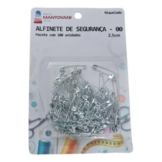 Alfinete De Segurança Pacote Com 100 Unidade Tamanho 2,5cm em Oferta na Shopee