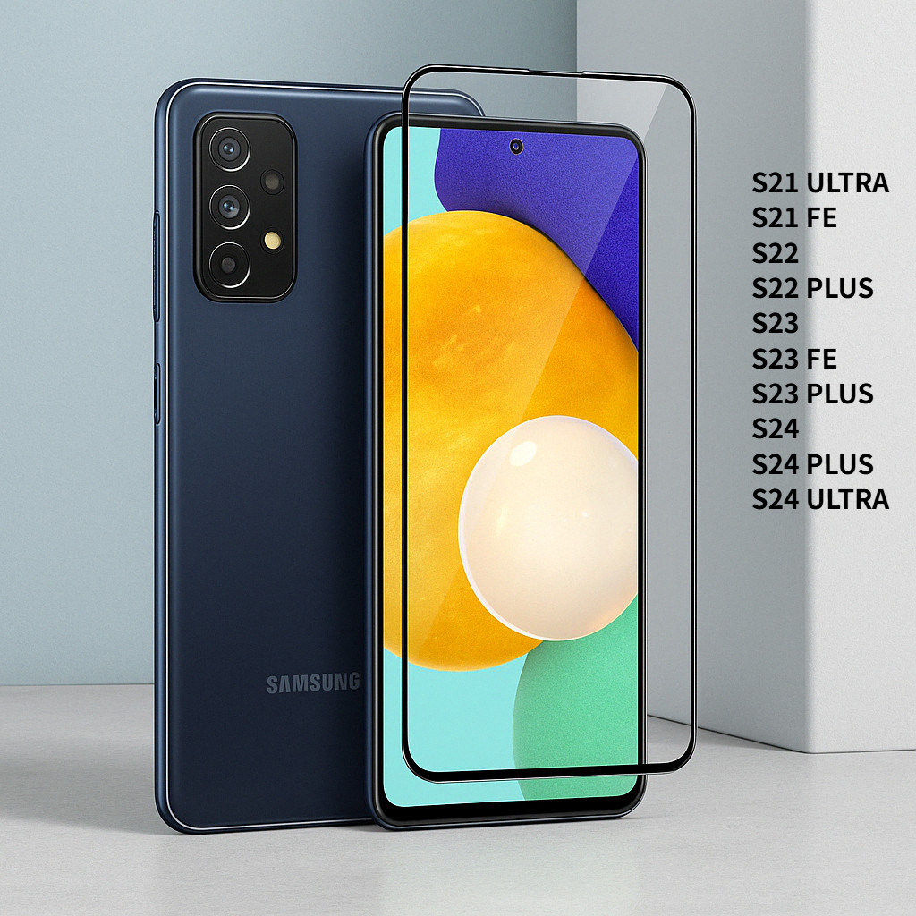 Película Cerâmica Premium para Samsung S22 S23 S24 - HD Antiqueda Flexível - Kit Econômico em Oferta na Shopee