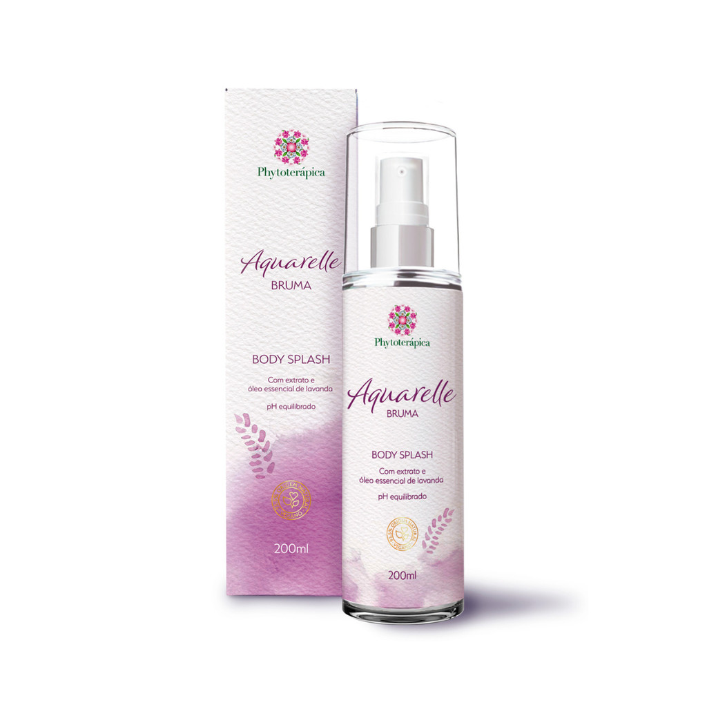 Body Splash Aquarelle Perfume Corporal Phytoterápica 200ml Escolha