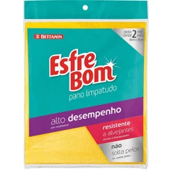Pano Multiuso Limpatudo 2 Unidades EsfreBom Bettanin