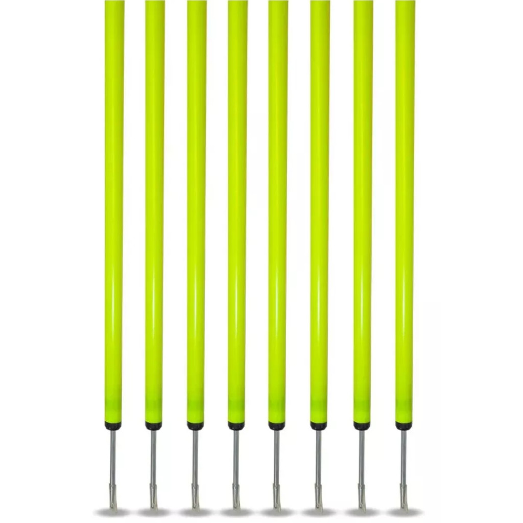 Estacas Treinamento Funcional Agilidade Ponta Aço Kit 6 Unid