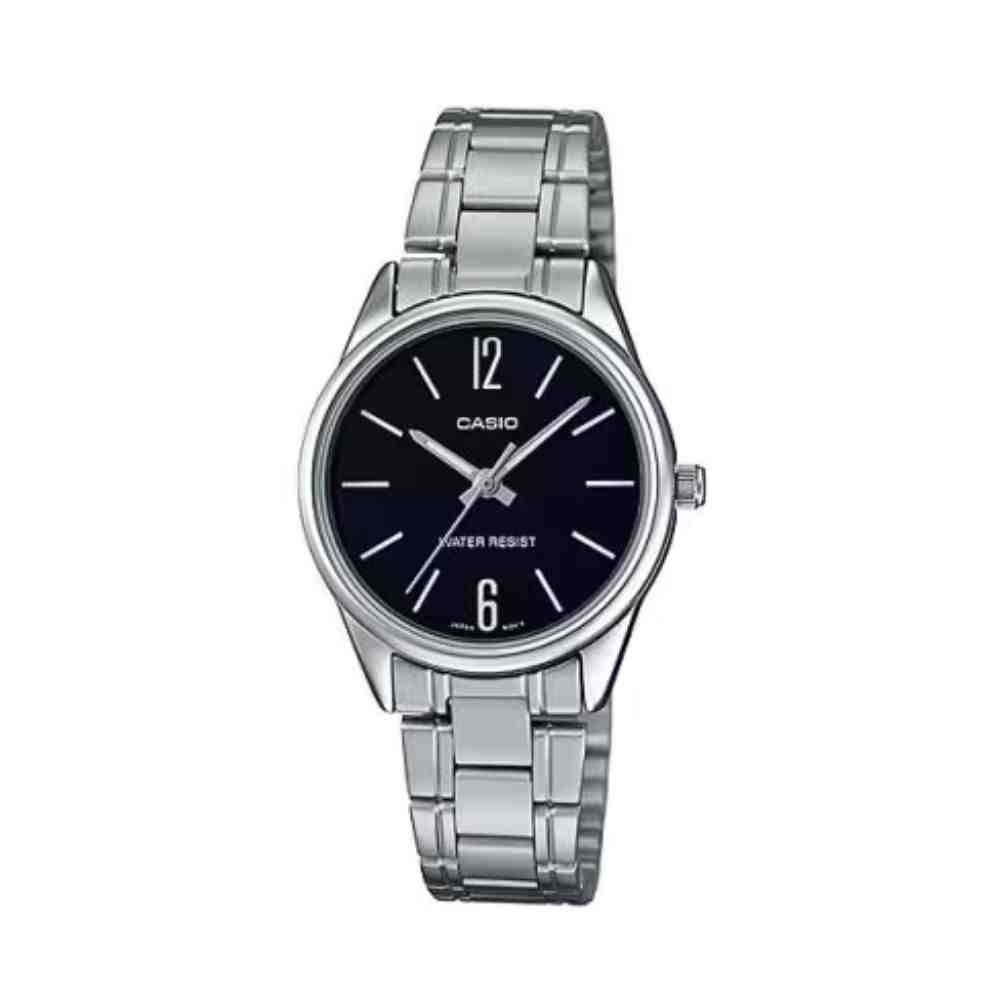Relógio Casio Prata Feminino LTP-V005D-1BUD-SC