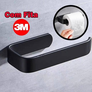 Suporte De Rolo De Papel Higiênico Acessórios Banheiro 3M Cola em Oferta na Shopee
