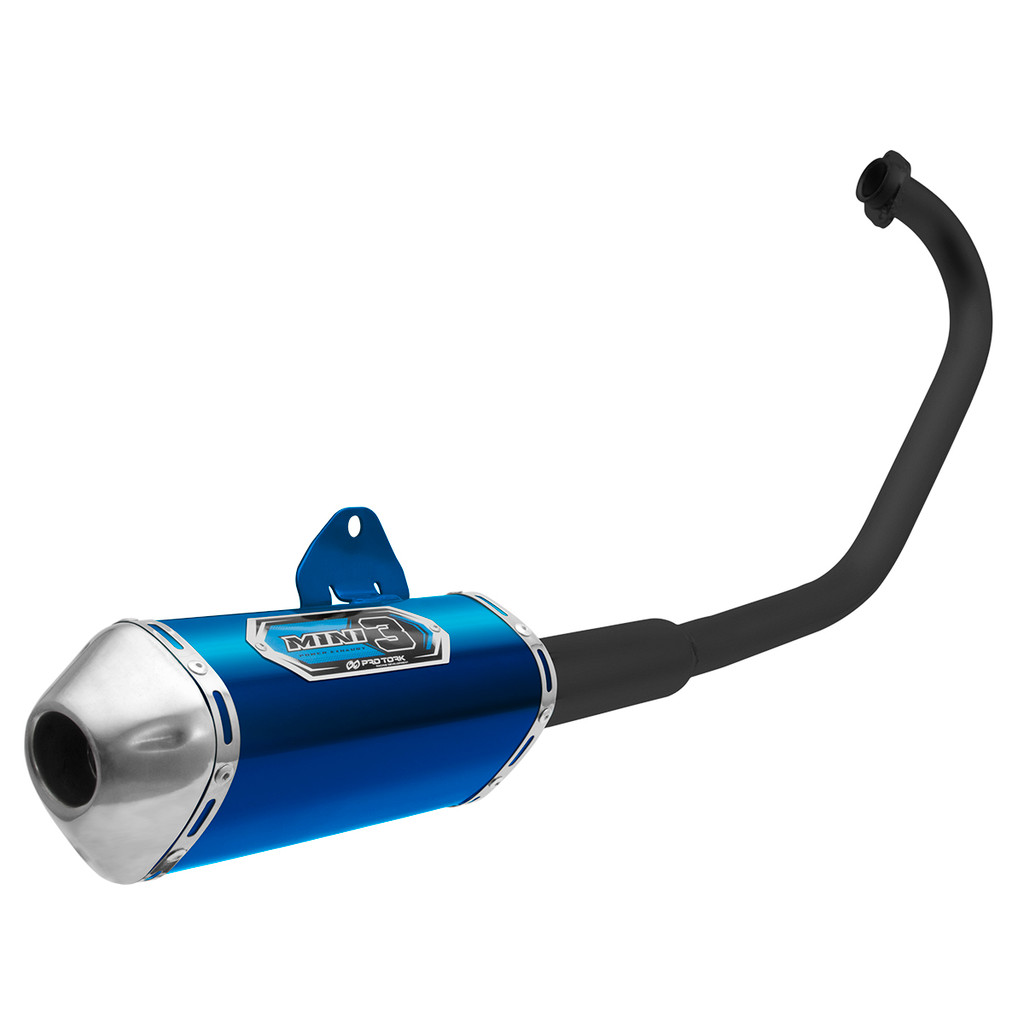 Escape Pro Tork Mini 3 Suzuki Yes 125 2004 Até 2013 Preta em Oferta na Shopee