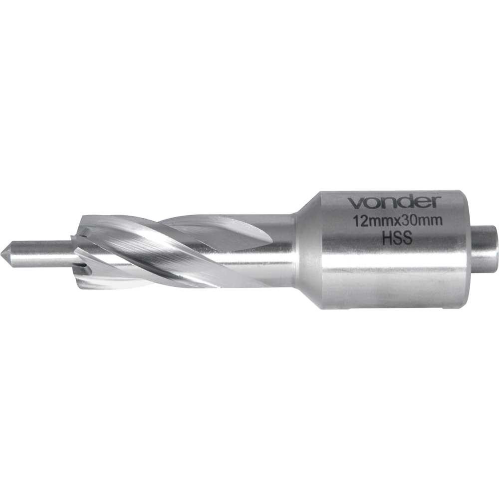 Broca Anular Encaixe Weldon 12 Mm X 30 Mm Vonder