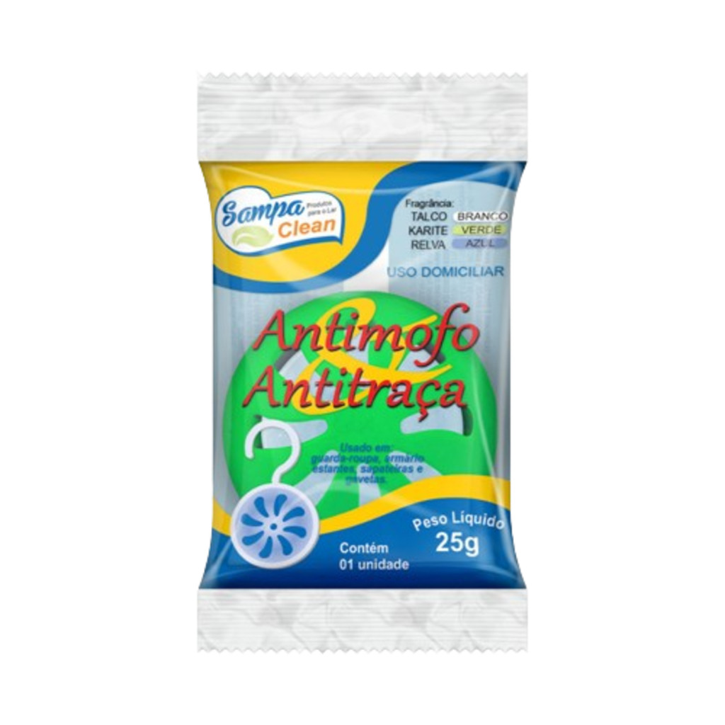 Anti Mofo E Anti Traca Sampa Clean 25g