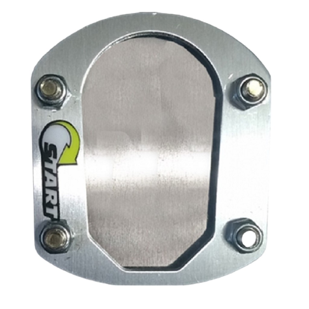 Apoio alargador ampliaçao base big foot pezinho lateral F750 F850 F900 GS ADVENTURE ADV