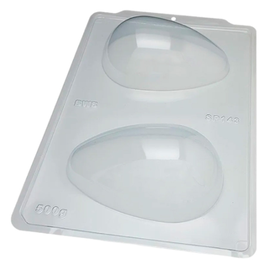Forma de Acetato Ovo Liso 500g Semiprofissional Simples SP143 - 1 unidade - BWB - Rizzo