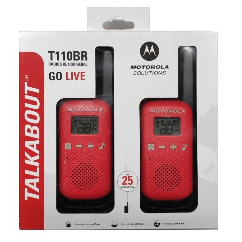 Radio Talkabout T110br 25km Vm Motorola