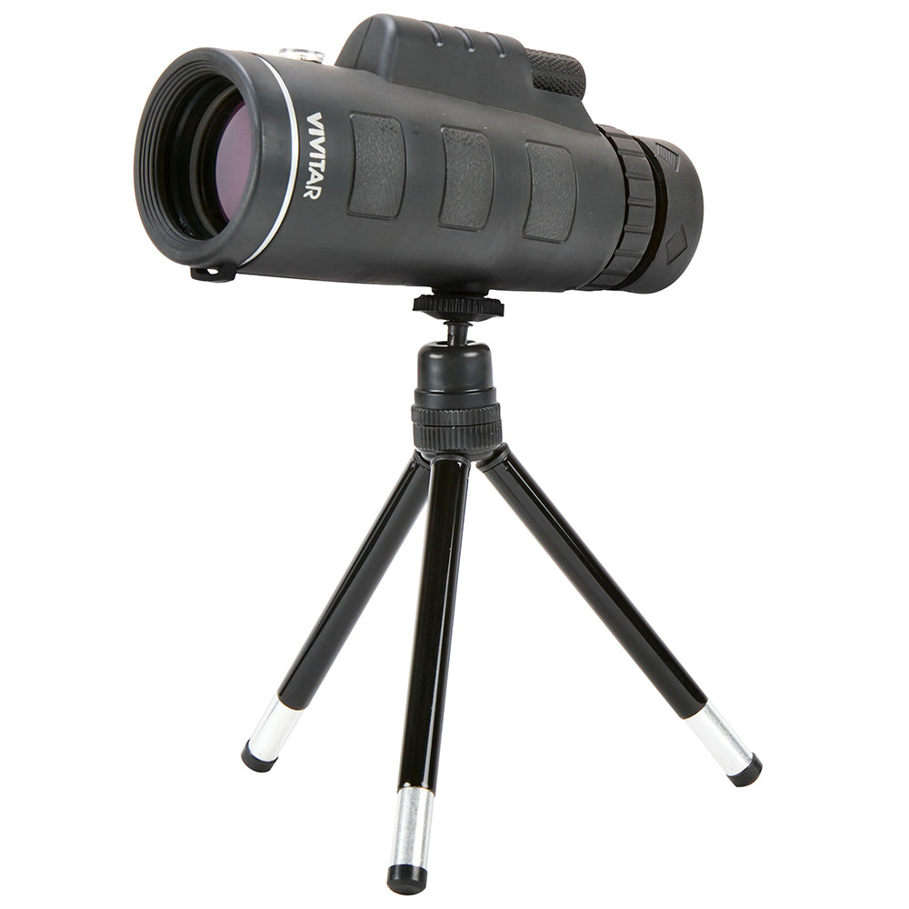 Luneta 10x40 mm com adaptador para Smartphone