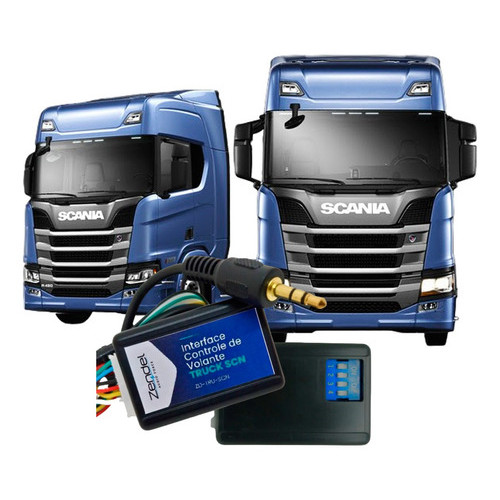 INTERFACE CONTROLE DE VOLANTE TRUCK CAMINHÃO SCANIA ZENDEL em Oferta na Shopee