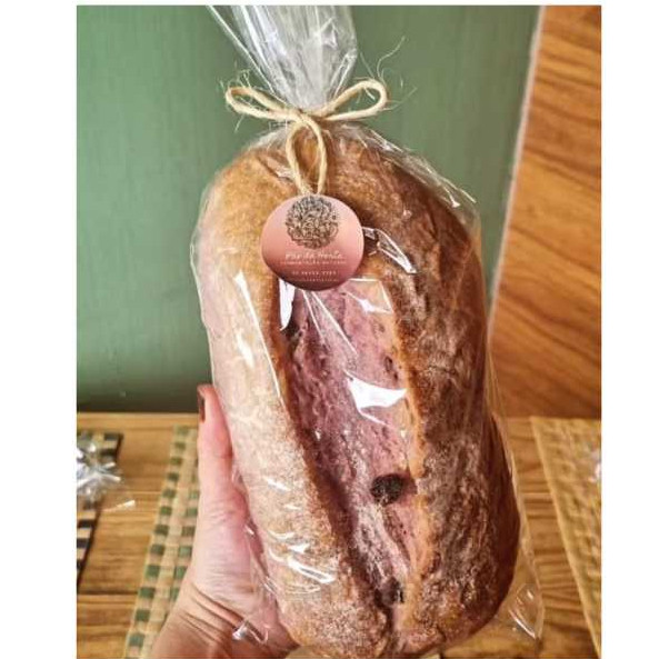 Embalagem Saco para Pão Caseiro Pão de Forma Transparente 22x45 100 und