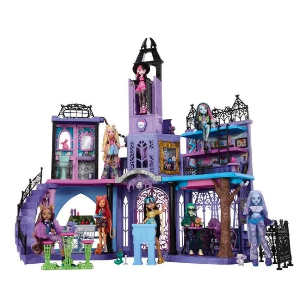 Playset Monster High Mansão Escola do Terror - Mattel