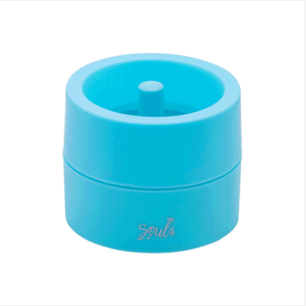 SUPORTE PARA CLIPES IMANTADO PEQUENO POTE PVC TURQUESA / BRW / UNITÁRIO – SC1014