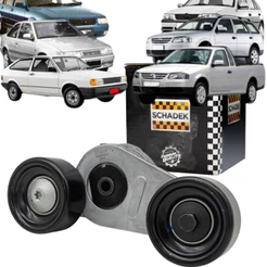 Tensor Correia Alternador AP com Ar VW Volkswagen Gol / Saveiro / Parati / Santana / Voyage / Logus - Ford V
