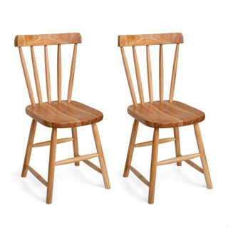 Conjunto com 2 Cadeiras Espanha Natural em Oferta na Shopee