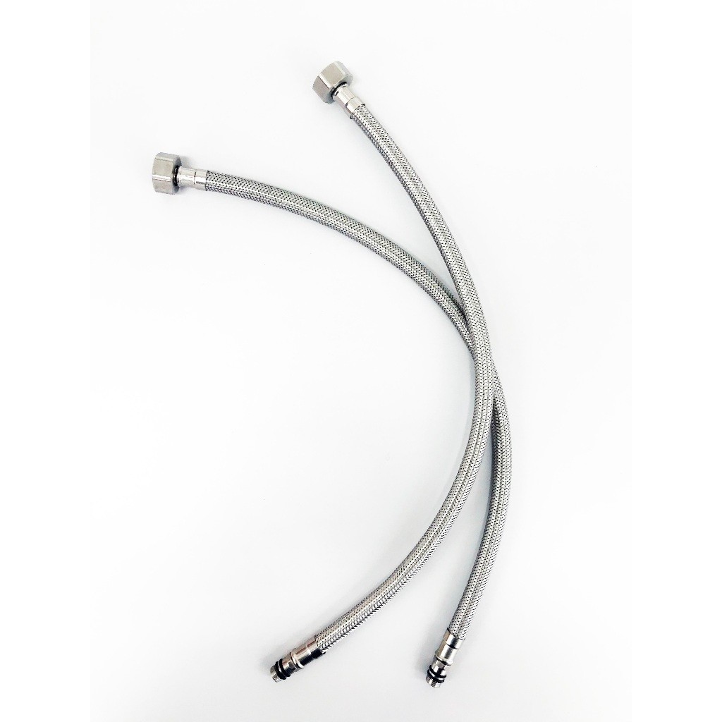 Engate Mangueiras Flexível Misturador Monocomando Torneira  45 Cm/60CM (1 Par)